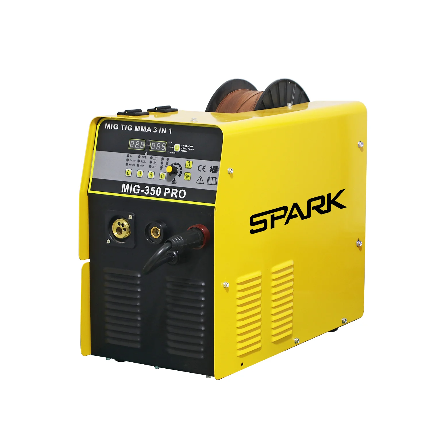 Wholesale mig welding machine mma tig mig 3in1 arc welders with 15kg wire