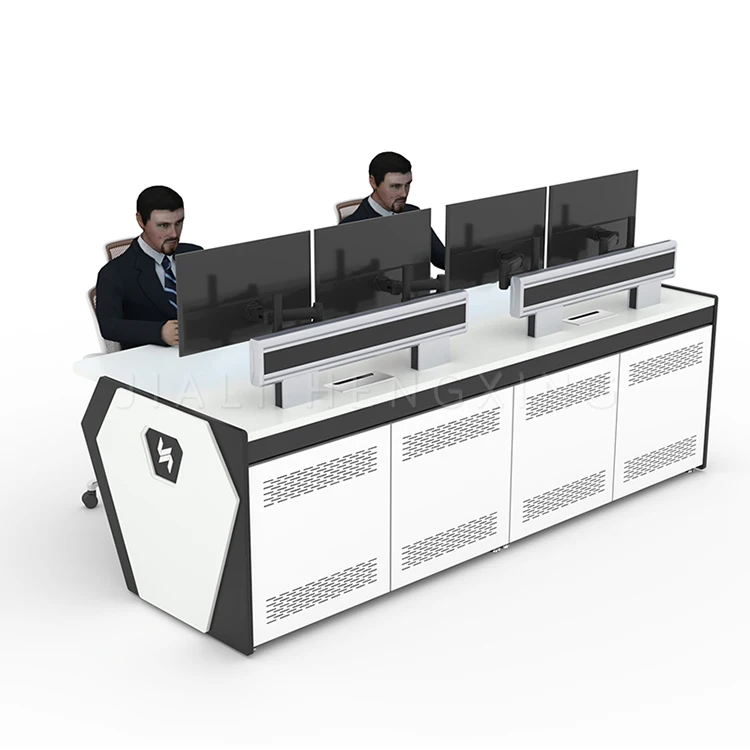 Elegant Control Room Console Radio News Desk Broadcast Table