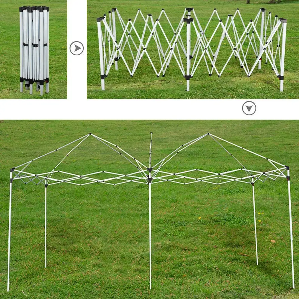 
3x6M With Steel Outdoor Activities Trade Folding Outdoor Waterproof Gazebo PE Party Tent 