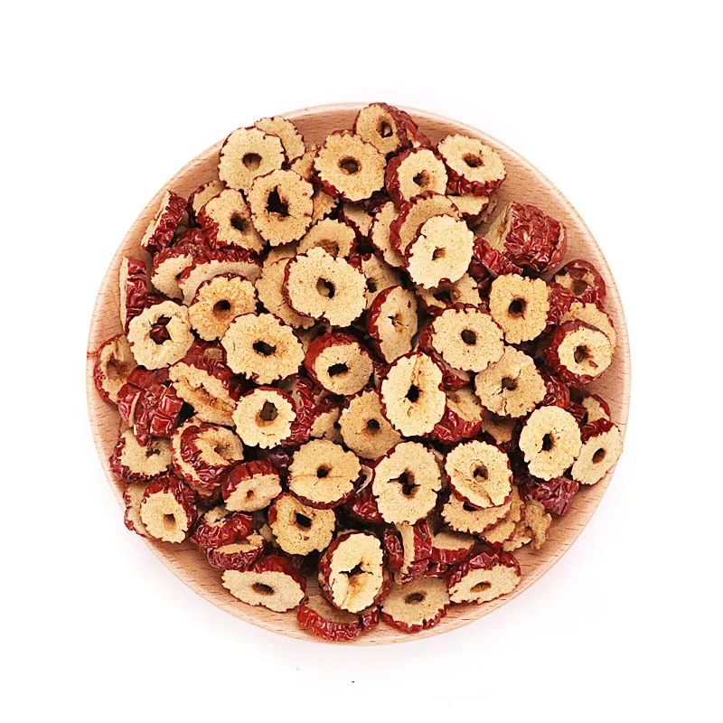 Cheap Jujube dried red date ring seedless red date piece in bulk origin direct quantity discount