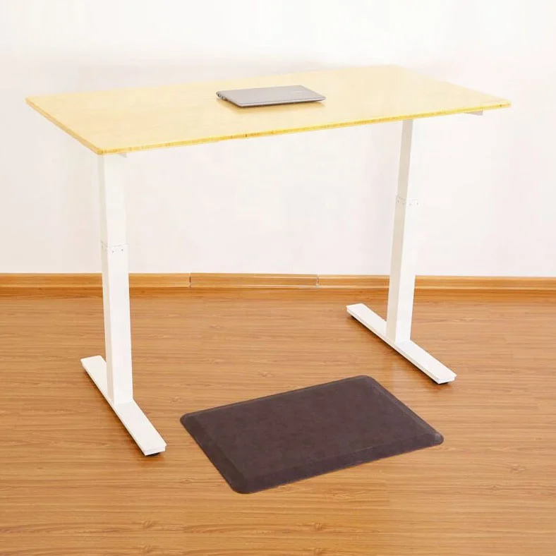 China wholesale sit stand desk dual motor 2 stage stand study table for home office computer desk