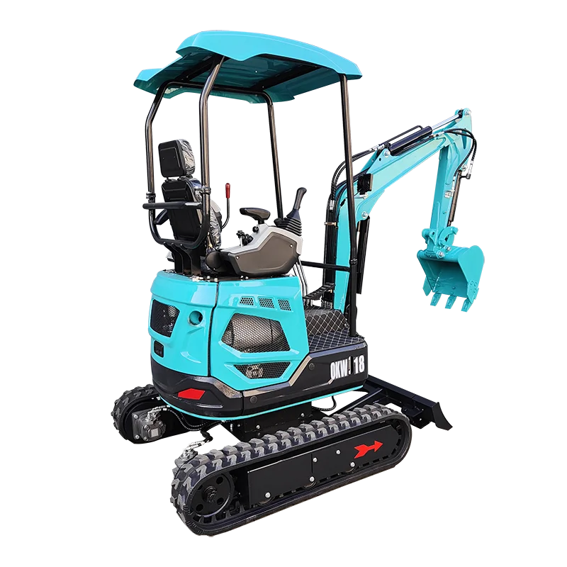 Simple Mini Excavator from China 5 Ton Micro Pelle Digger with 2 Ton Gearbox 1 Year Warranty Free Shipping