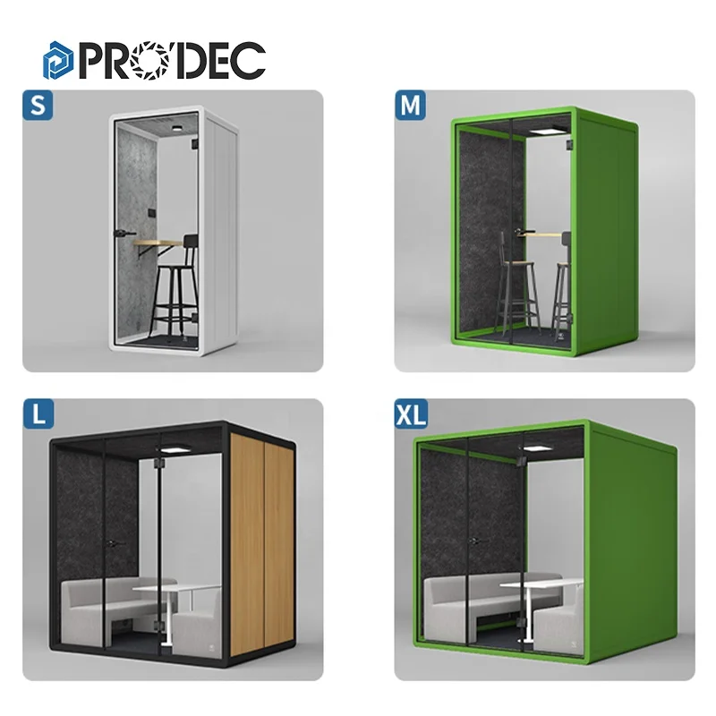 prodec isol quiet meeting room booth office pod indoor silent acoustic booth offical privated london telephone cabin bar