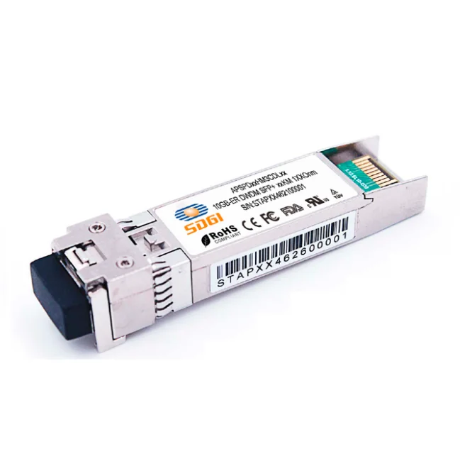 10G SFP+ DWDM 40KM LC Connector Transceiver