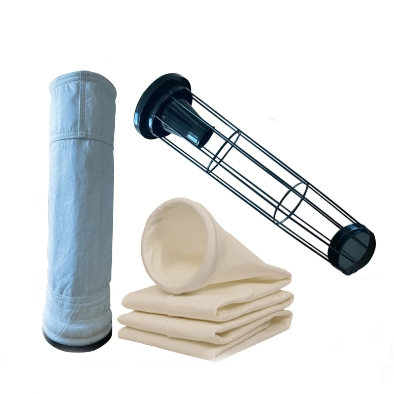 Durable Polyester Pocket Dust Filter Felt Air Filters Flat Cage Filter Bag Pocket Cage