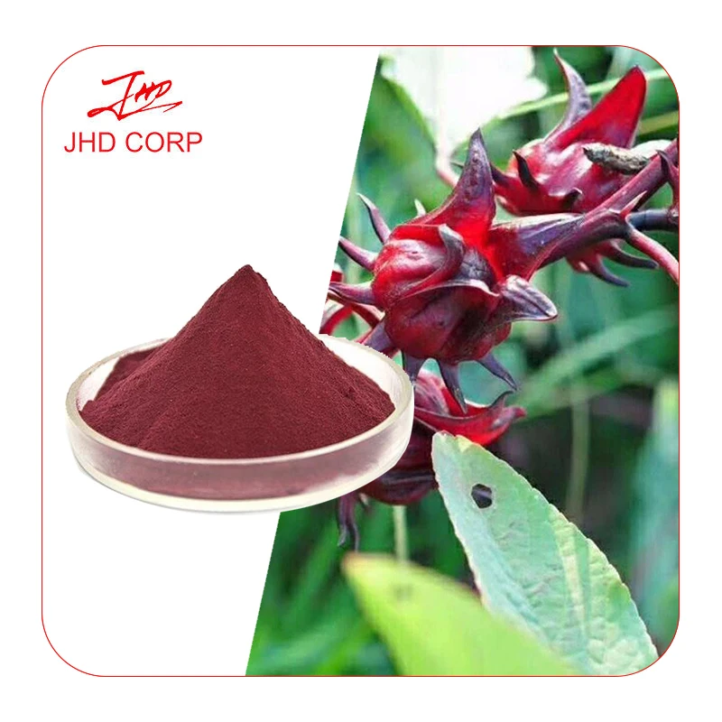 Natural Instant Hibiscus Tea Powder Roselle Hibiscus Flower Powder