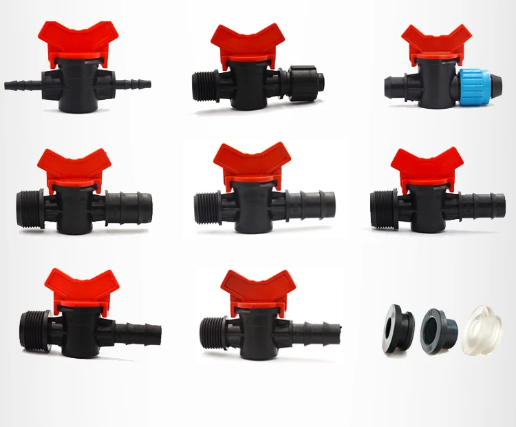 
Plastic male female lock drip irrigation system parts 