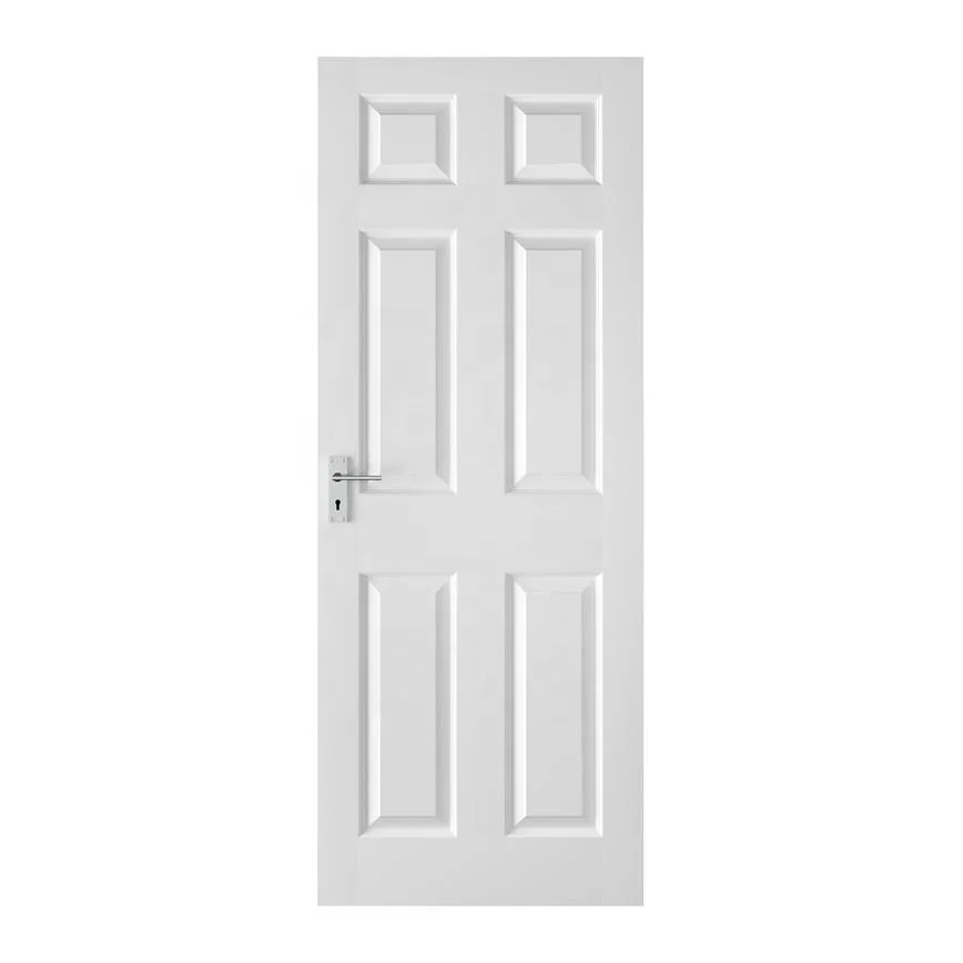 White Primed 30 x 80 MDF Slab Door Slab room interior