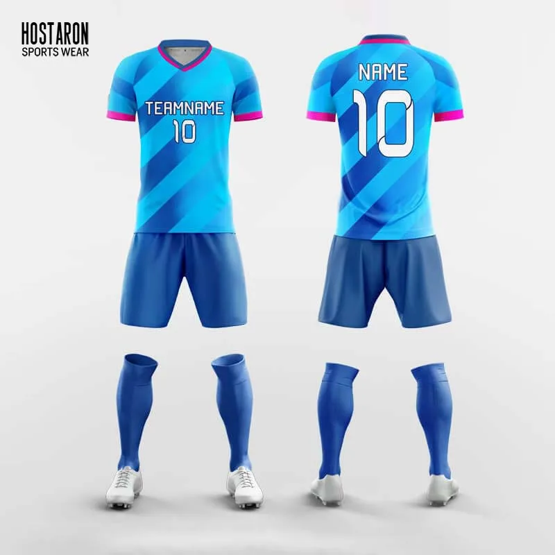 HOSTARON Custom Club High Quality Reto Purple And Yellow Color Combination Clothes Soccer Referee Jersey And Tracksuits For Men