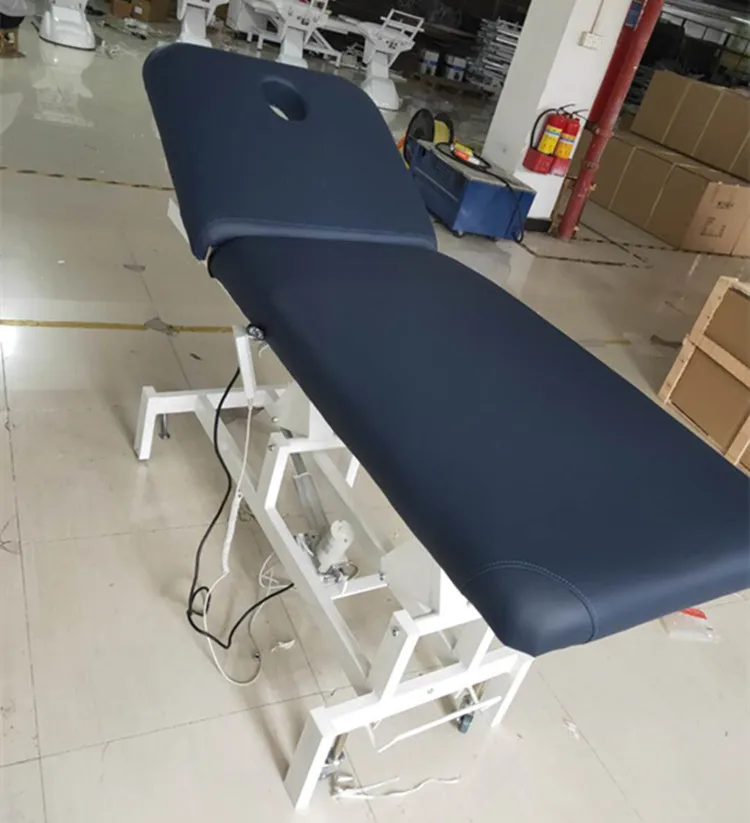 Multi-function electric adjustable massage table  beauty salon facial bed with 1 or 2 motors