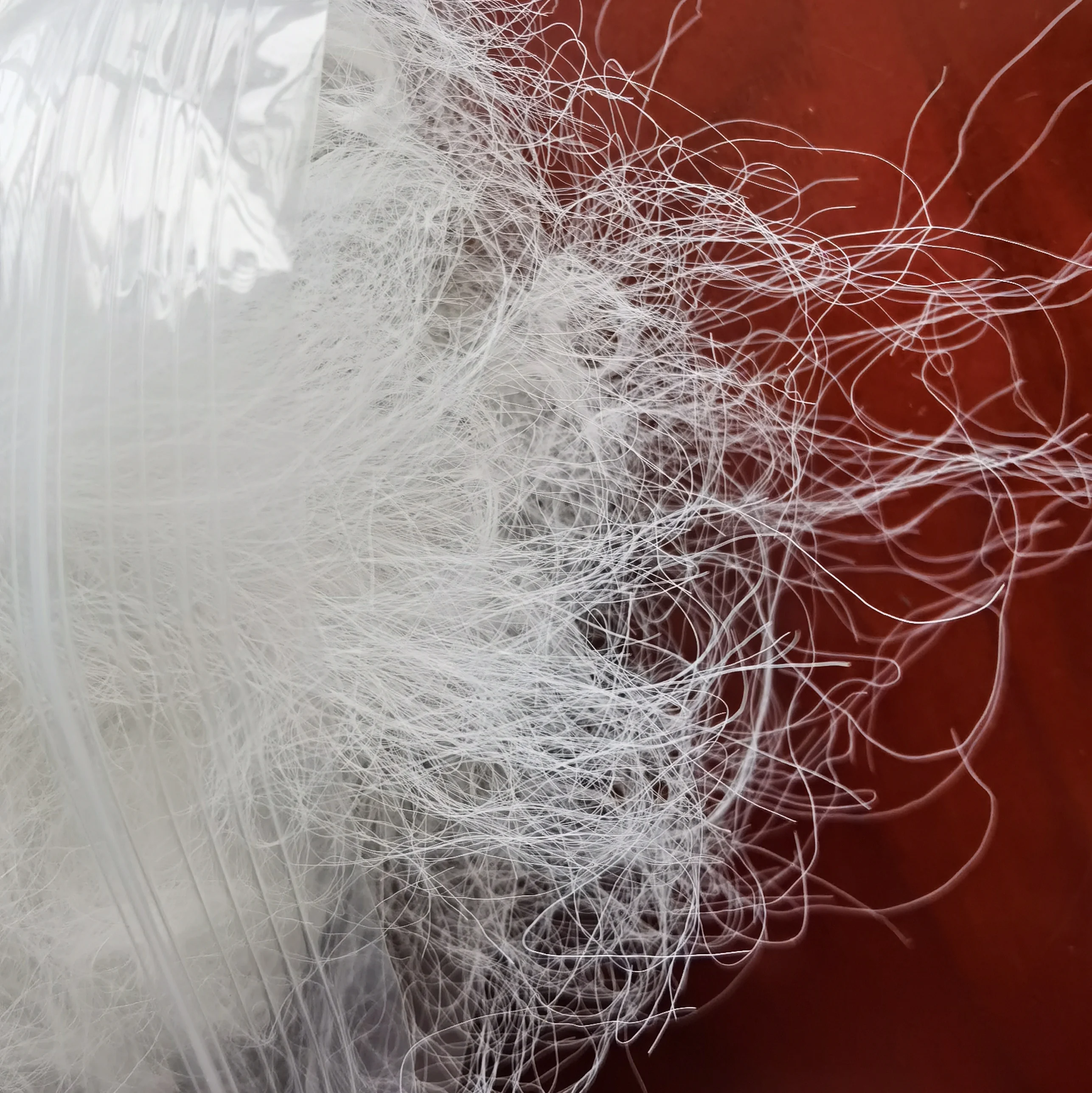 High quality Nylon fiber, angora type nylon  fiber, virgin white nylon fiber/7D*102mm for  Angora wool top