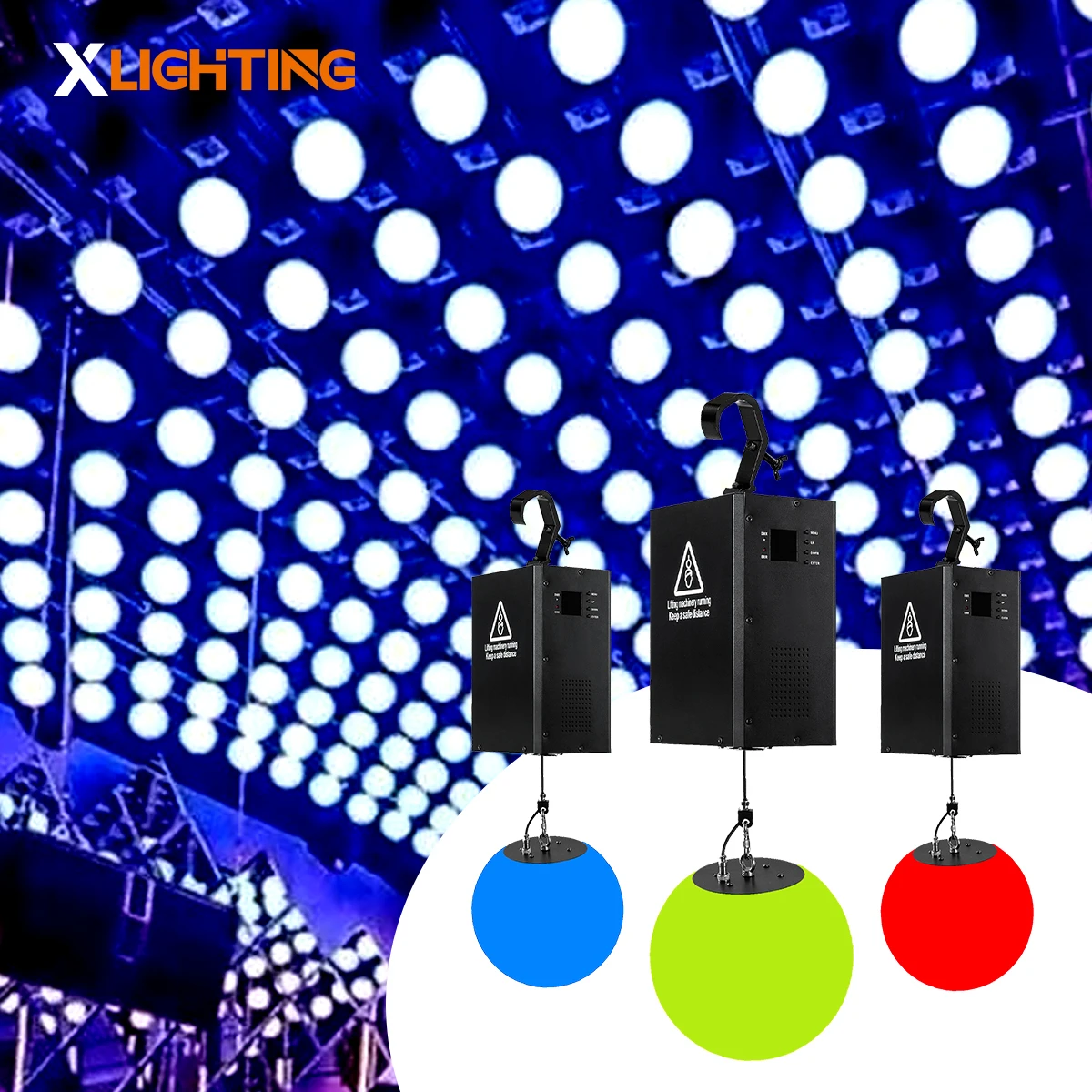 Stage Show Kinetic Lights Led Dmx 512 Control Ball Light For Disco Wedding Concert Chandelier