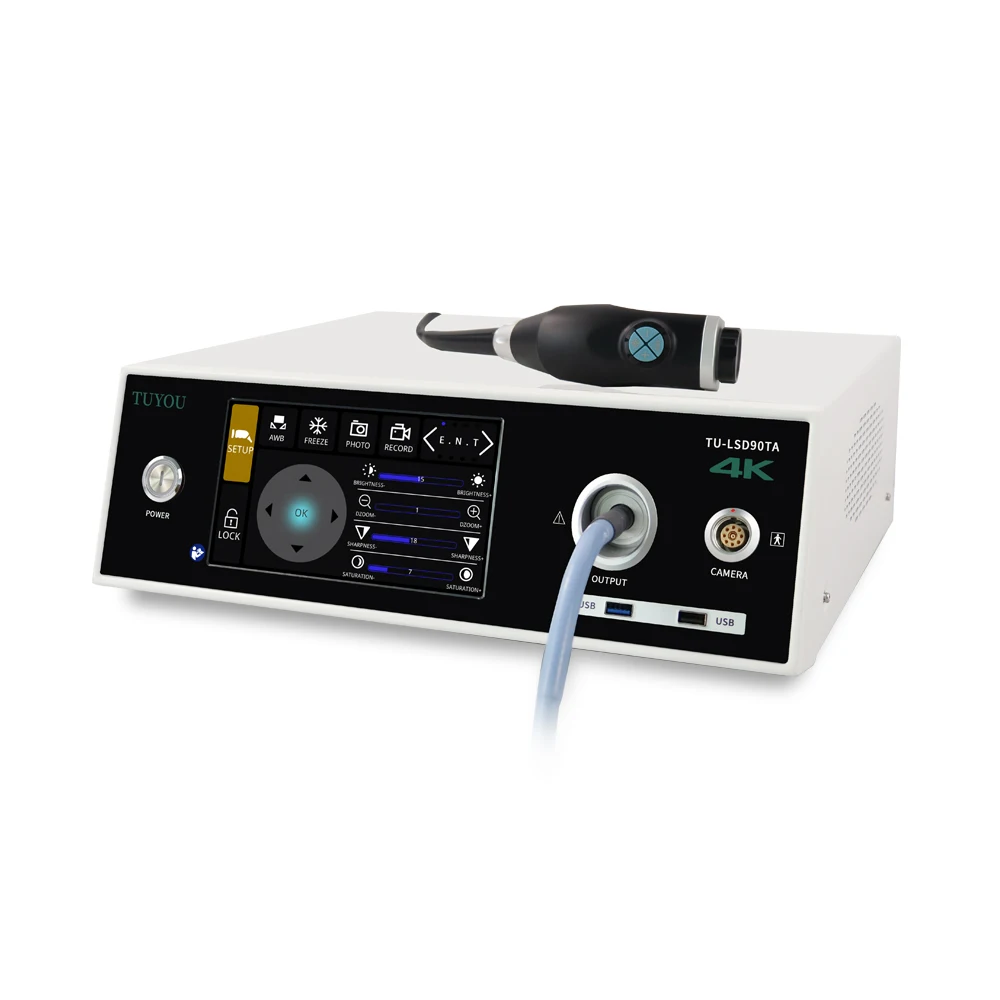 TUYOU High Quality Medical 4k Endoscope Camera System with 7 Inches Touchscreen for Hospital General Surgery Use