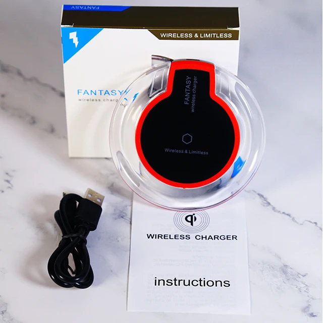 
Hot Sale Good Quality Mobile Phone Using Custom Qi Wireless Charger Quick Wireless Charging Wireless Charger 