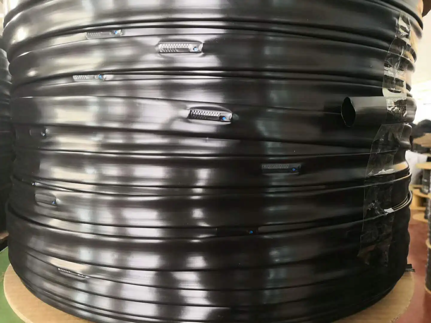 china manufacturer pressure compensate 20cm 16mm drip line onions irrigation system belt drip tape for agricultural