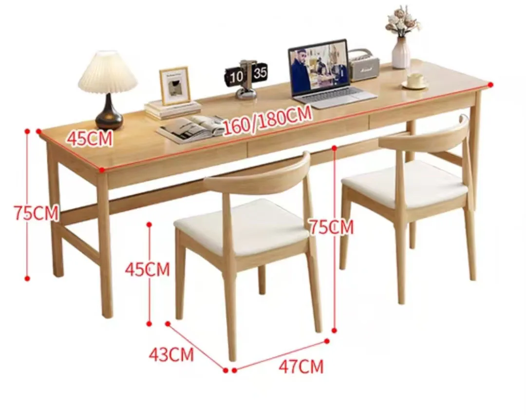 Modern style cheap wooden study desk simple computer home student small desk bedroom study table furniture