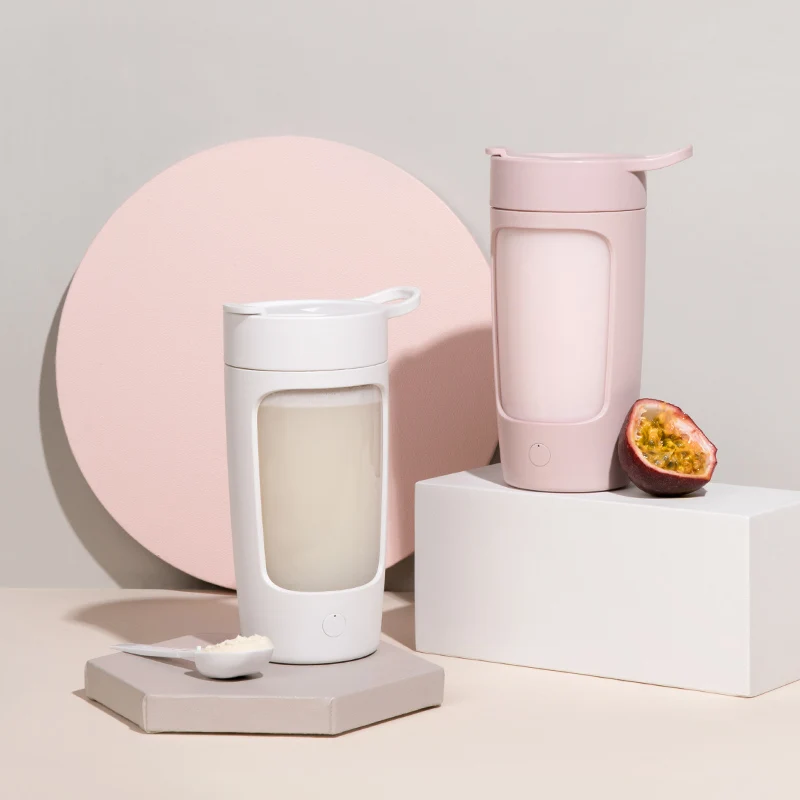 hot selling Usb Rechargeable Milk Shake Vortex Mixer Bottle / 600ml Shaker Bottle Gym Electric Protein Shaker Bottle