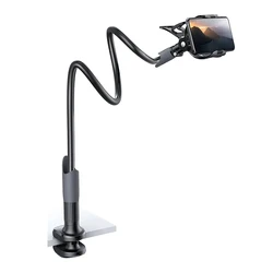 Wholesale Goose Neck Phone Stand Adjusting Cell Phone Holder Swivel Bed Mobile Phone Holder