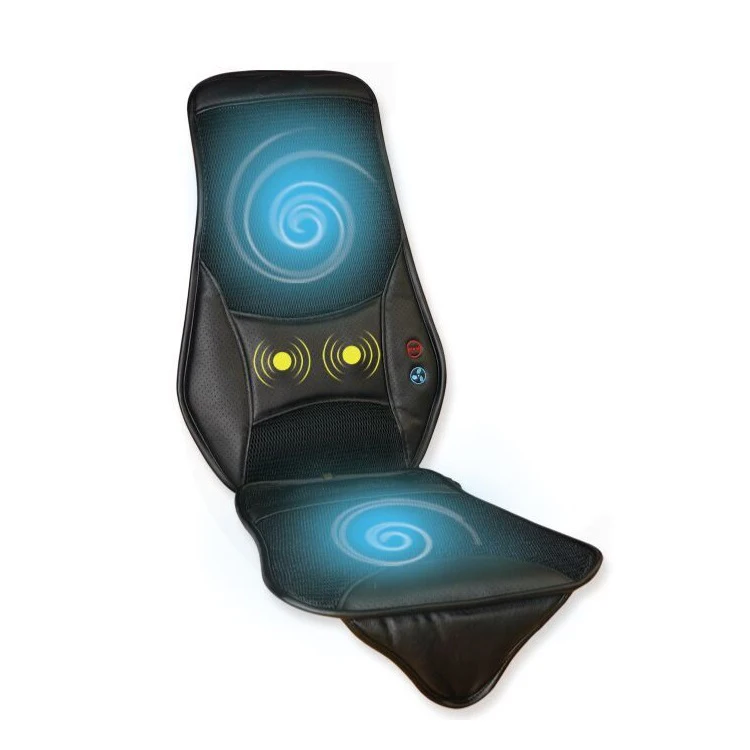HUIFAN Vibration 3D Massage Cushion with Heating & Cooling, perfect for Car Home Massage Cushion Seat Cushion Back Massager