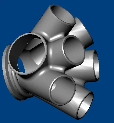 Custom Automobile and Motorcycle Accessories, Auto Modification Parts Turbo Housing & Merge Collectors