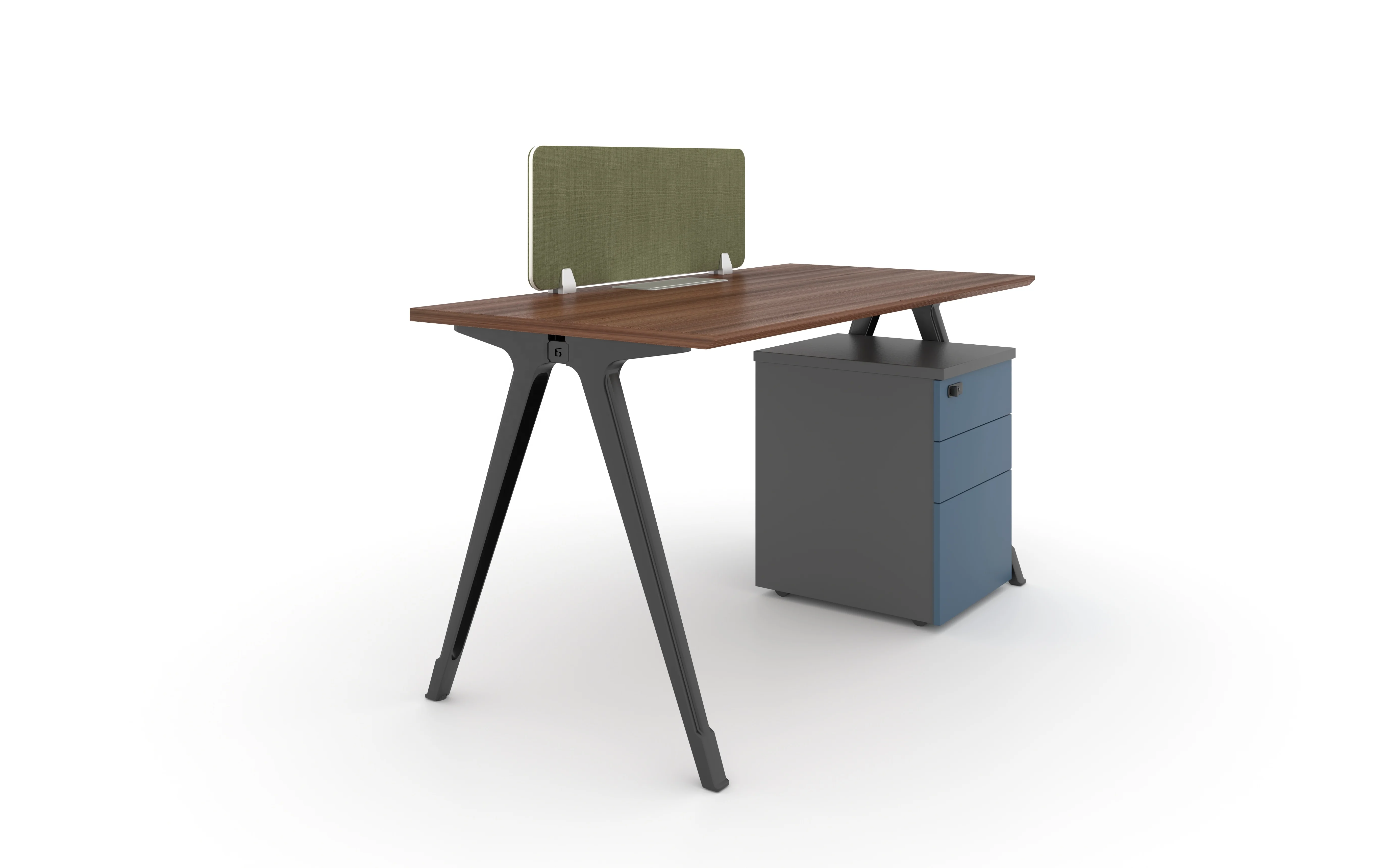 High Quality Reasonable Price Advanced Technology Golden Supplier 2 Person Office Desk