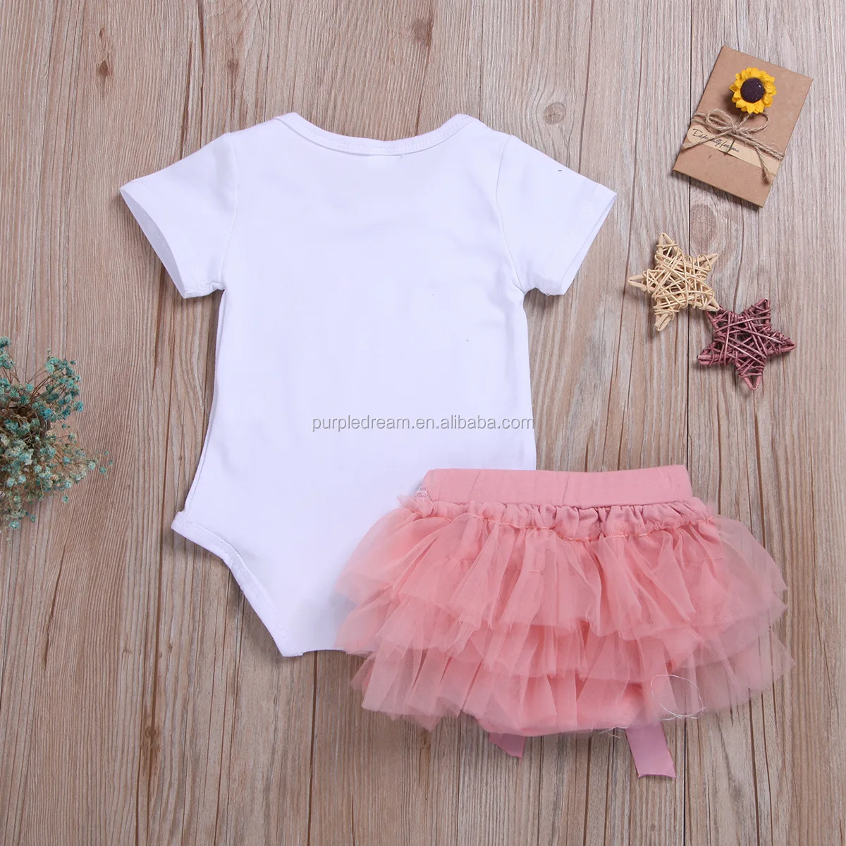 
2020 Spring New Year Baby Clothing Set Boutique Romper Tutu Dress For Baby Girls 