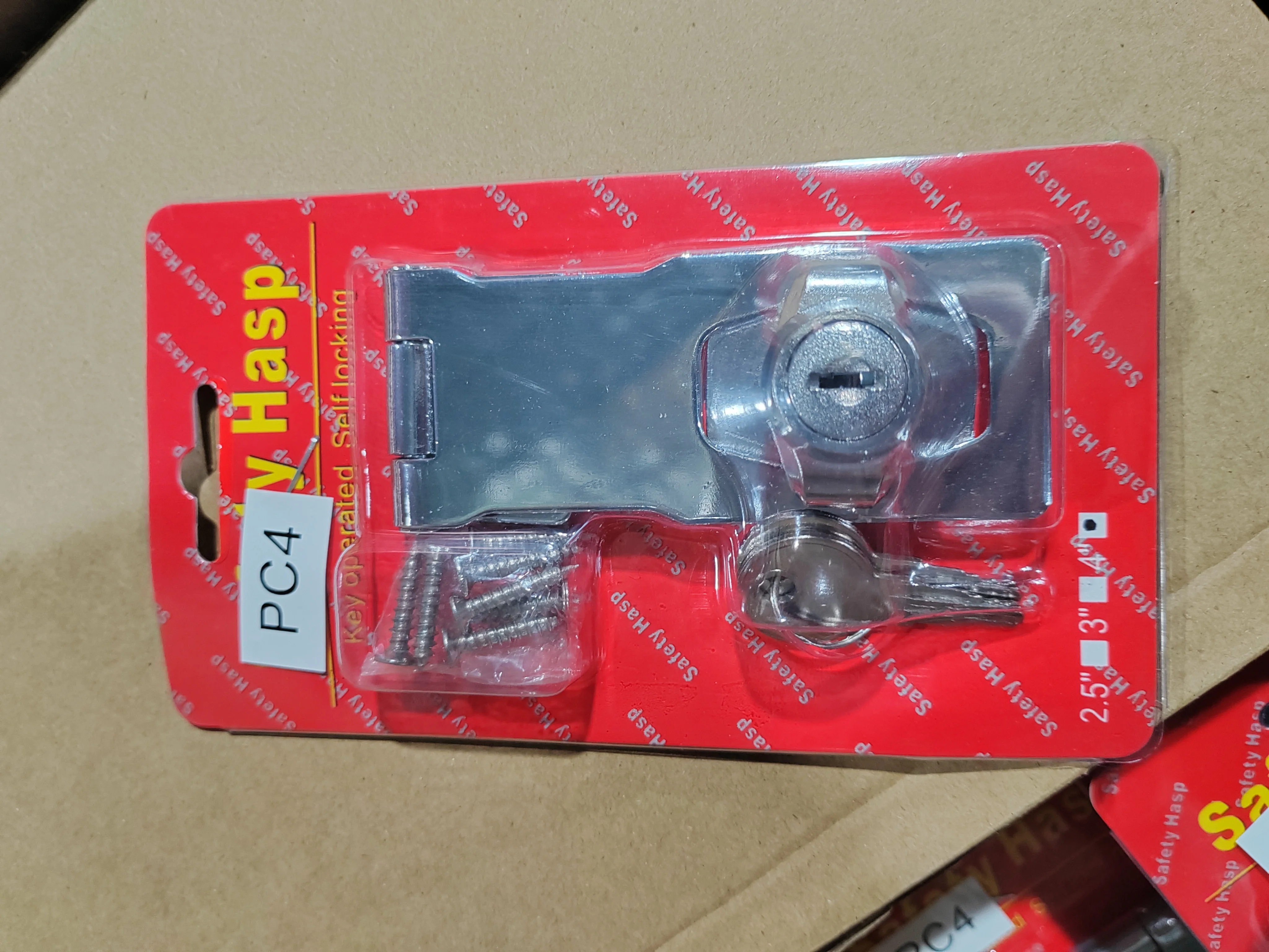 Stainless steel door lock bolt clasp safety lock latch lock Clasp Hasp