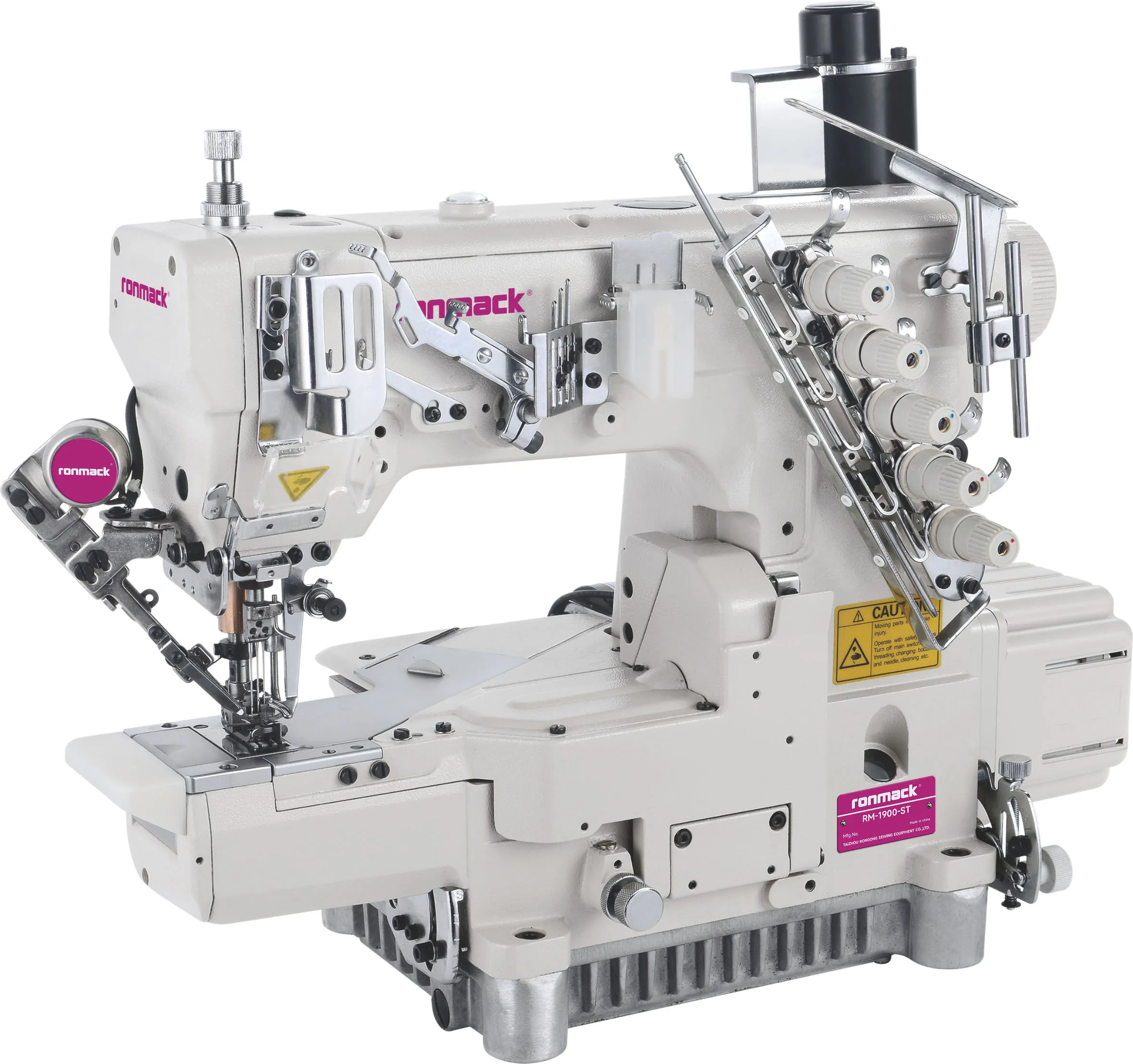 RONMACK RM-8700 6000rpm High Speed Cylinder Interlock Sewing Machine(Electric/Pneumatic)