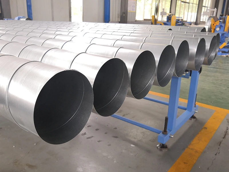 spiro duct manufacturing machine/spiral tube duct making machine/round duct pipe making machine