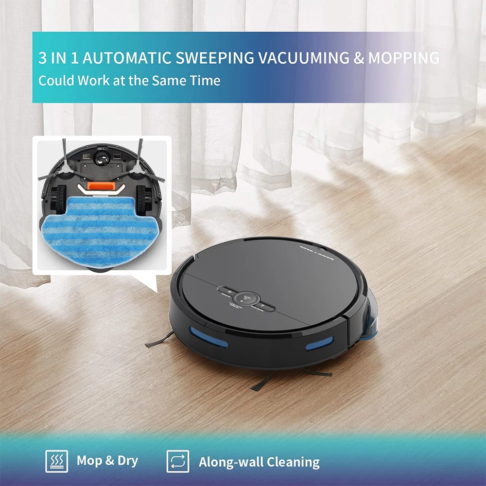 Wholesale Price Smart Robot Vacuum Cleaner Custom Logo Vacuum Cleaner Parts 4400mAh big Capacity Battery Cleaner Sweeping Robot