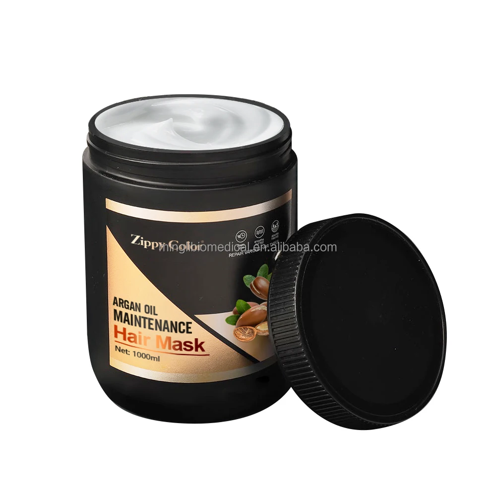100% Organic Hair Mask Coconut Nourishing Protein Powder Hair Mask Oem Custom Label Olive Essence Hair Mask