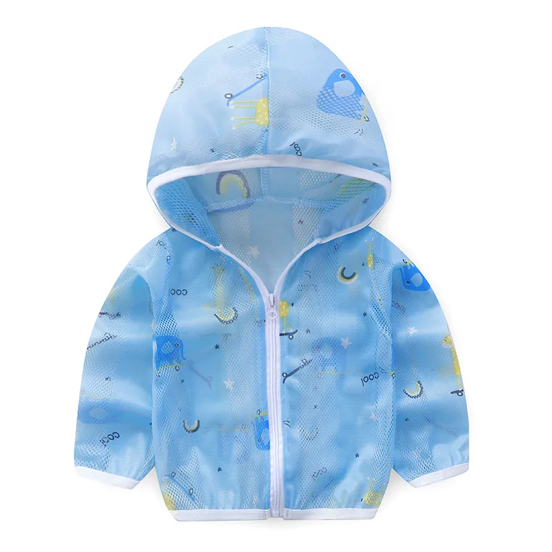 Outdoor Anti-UV Sun Proof Skin Clothing Sunscreen Wear Children kids boys girls Sun Protection Clothing