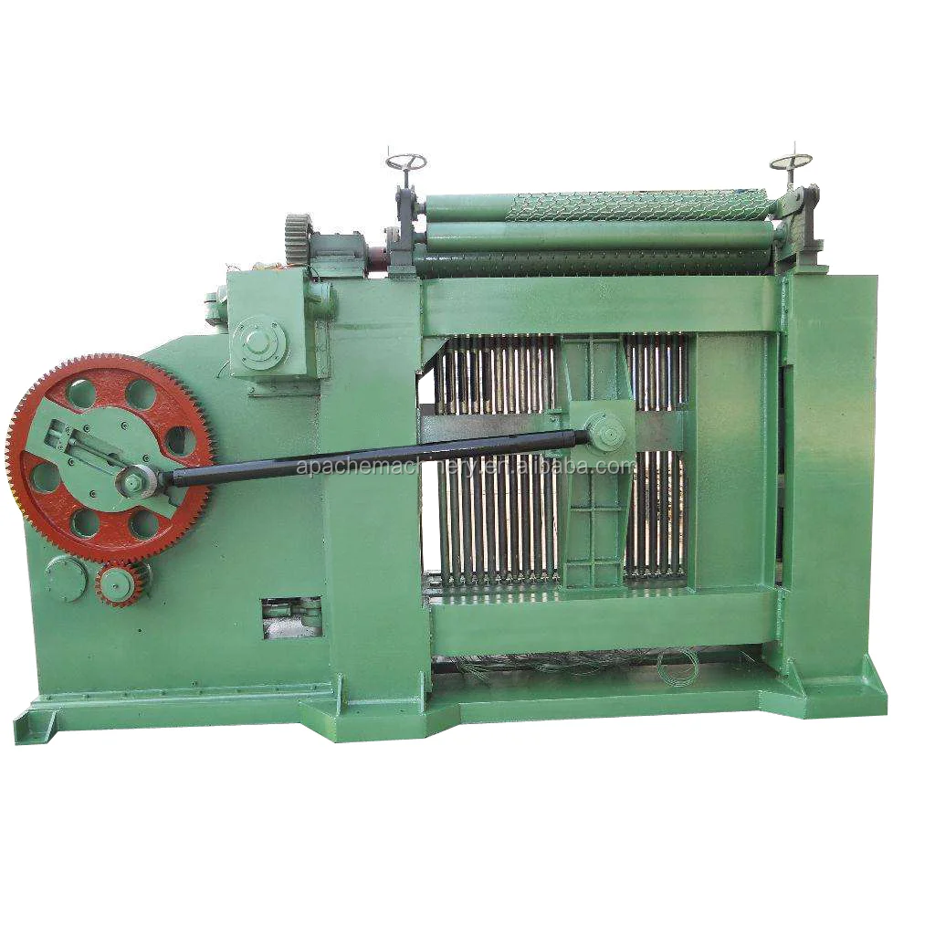 Hexagonal wire mesh weaving machine Full Automatic Stone Basket Galvanized Iron Mesh Making Machine