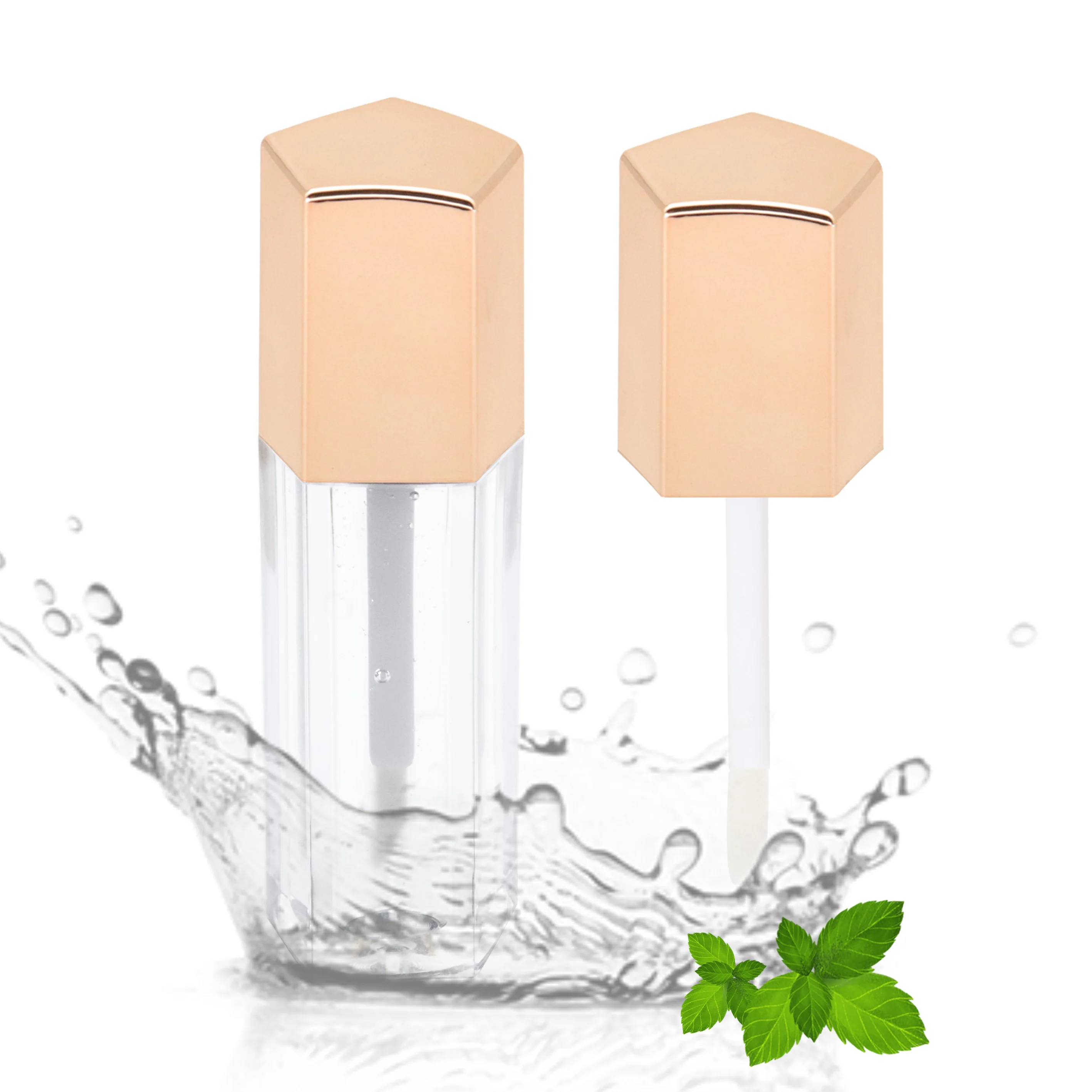 OEM/ODM Custom Lip Plumping Gloss Vegan  Lipgloss Sun  Moisturizing Lip Plumper Tubes Private Label Option