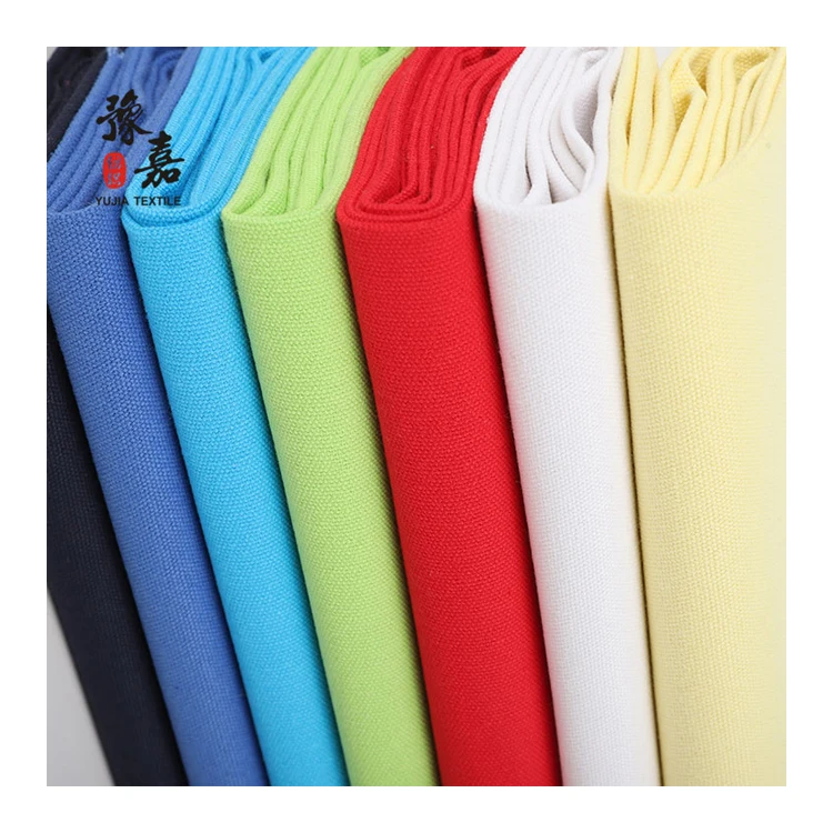 Cheap price 12oz woven 100% organic cotton canvas material fabric for bedding tent