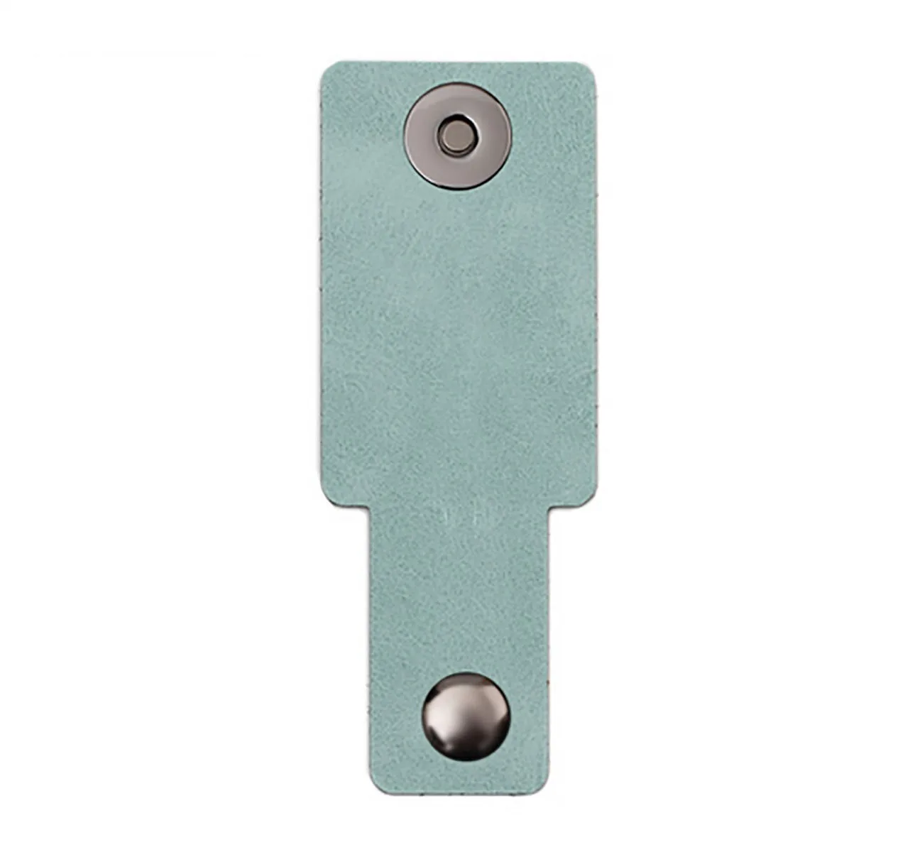 
VE factory direct sale of Custom PU Leather Fastening Cable Tie Organizer 