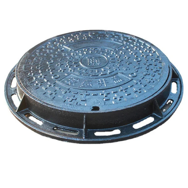 High Quality SMC Composite Watertight Round  FRP GRP Fiberglass Waterproof Square Lock Resin Inspection Manhole Well Cover