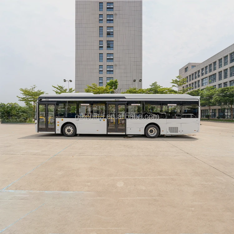 New Luxury 12m City Bus with 35+1 Seats Customized Zero Emission Electric City Bus Most Popular 30 Seats RHD Bus