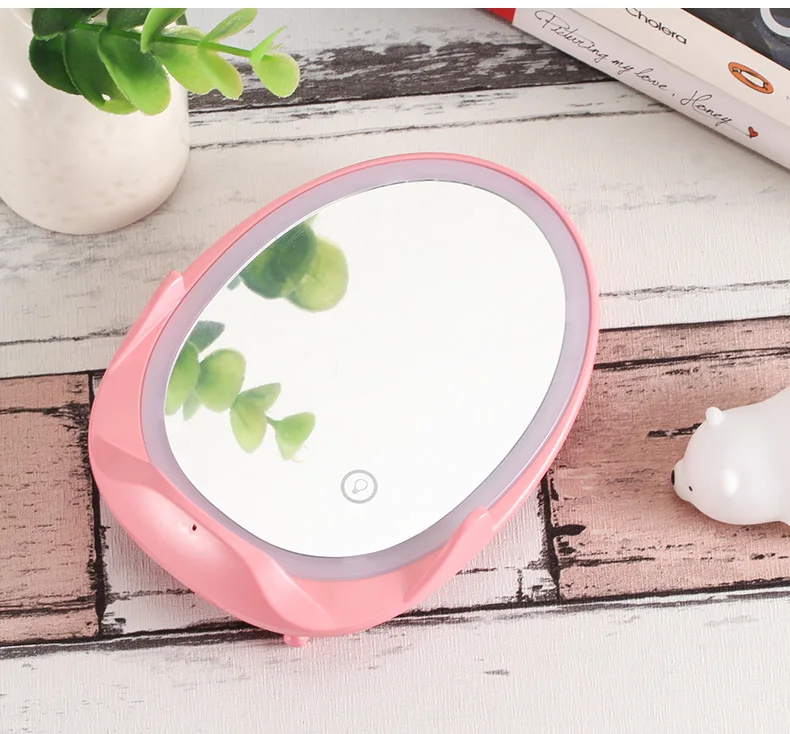 new product 2021 fast wireless mobile phone charger qi standard with ce fc rohs for lady makeup