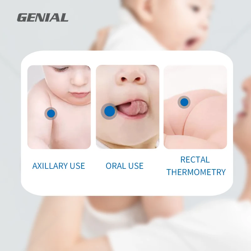 Wholesale Price Clinical Medical Digital flexible tip electronic oral thermometer for baby