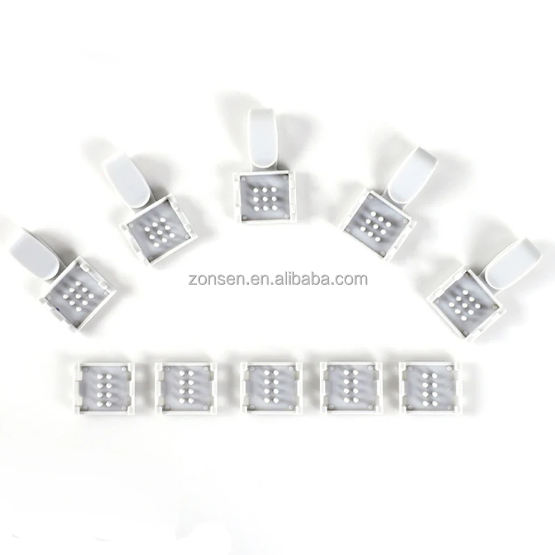 Wholesale 10mm 15mm 20mm White Plastic Neck Strap Clip Hook Buckle ID Card Lanyard Hanger Hooks Buckle