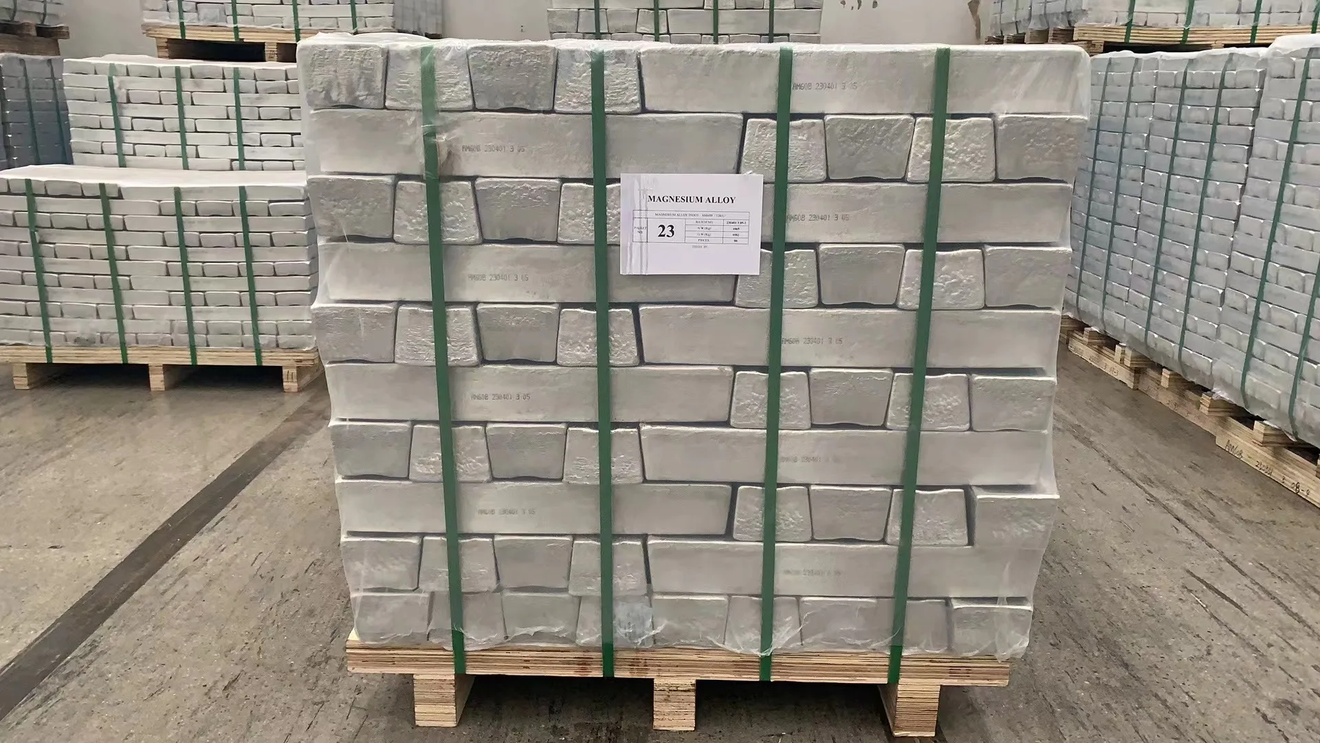 AZ91D AM60B AM50A Magnesium Alloy Ingot Magnesium is an indispensable non-ferrous metal powder in the current high-tech field