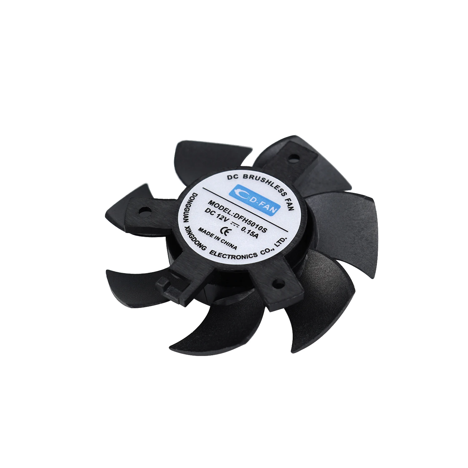 
50x50x10 4500RPM silent cooling fan 50mm frameless fan for Office home projector inverter fan 