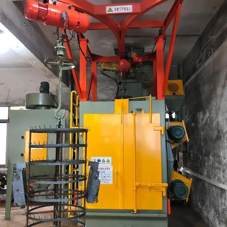 
Hook type shot blasting machine Metal surface treatment machine rust removing machine 