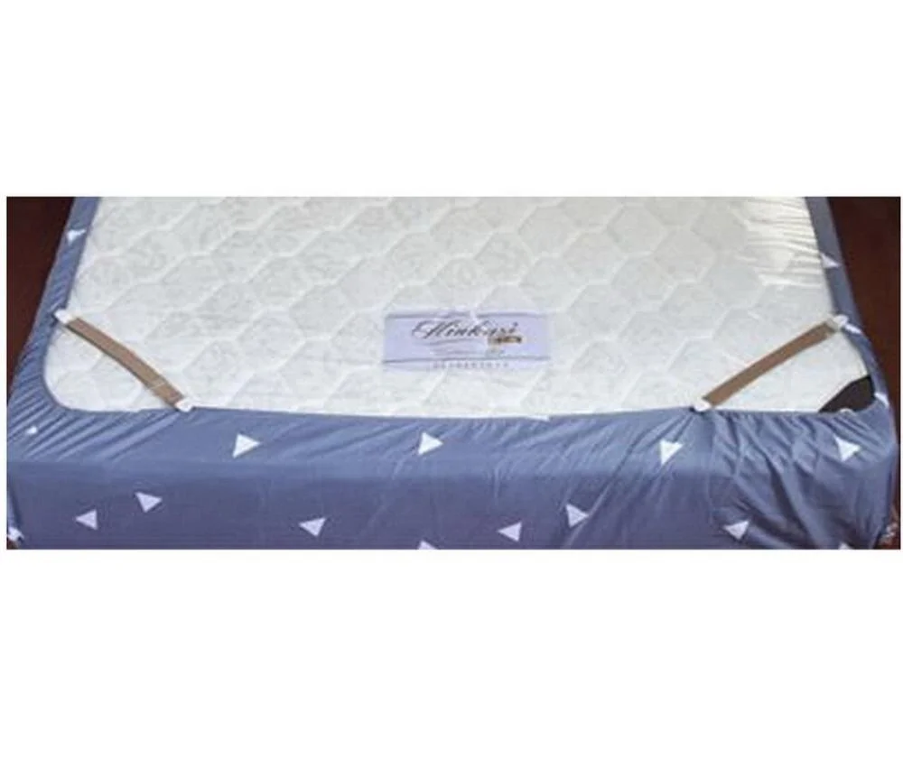 Metal grippers with elastic belt for bed sheet,4pcs/pack