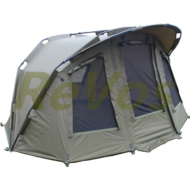 ReVos 1 Мужская Легко складывающаяся палатка для кемпинга и рыбалки с 2 отверстиями надувная палатка для рыбалки