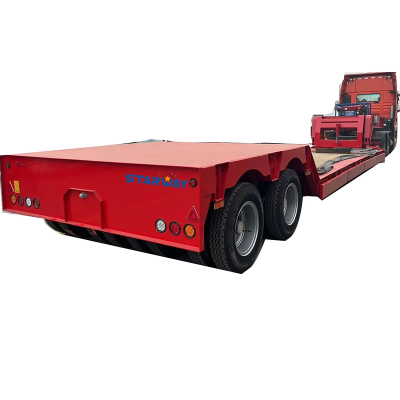 Съемная гусеничная шея 2/3 оси 50/60/80 тонн прицепы для грузовиков Lowbed полуприцеп продажи