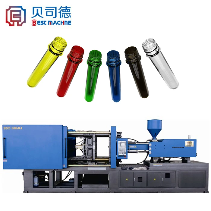 Plastic Injection Moulding Making Machine for Mineral Water Juice Bottle PET Preform