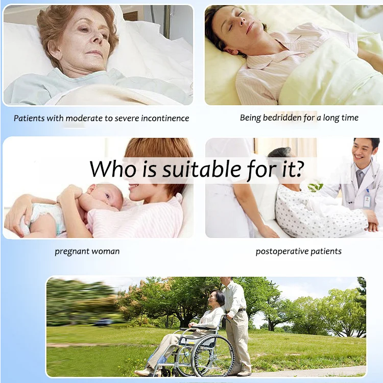 Super Absorbent Adult Diapers Disposable in Bulk Wholesale High Quality Cotton Pe Film Breathable Adult Diapers Free Samples