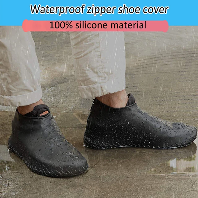 Waterproof Rubber Silicone Shoe Cover Shoe Sole Cover Water Proof For Rainy Season